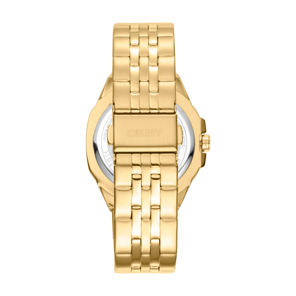 DKNY Damenuhr Brooklyn Maxi Gold
