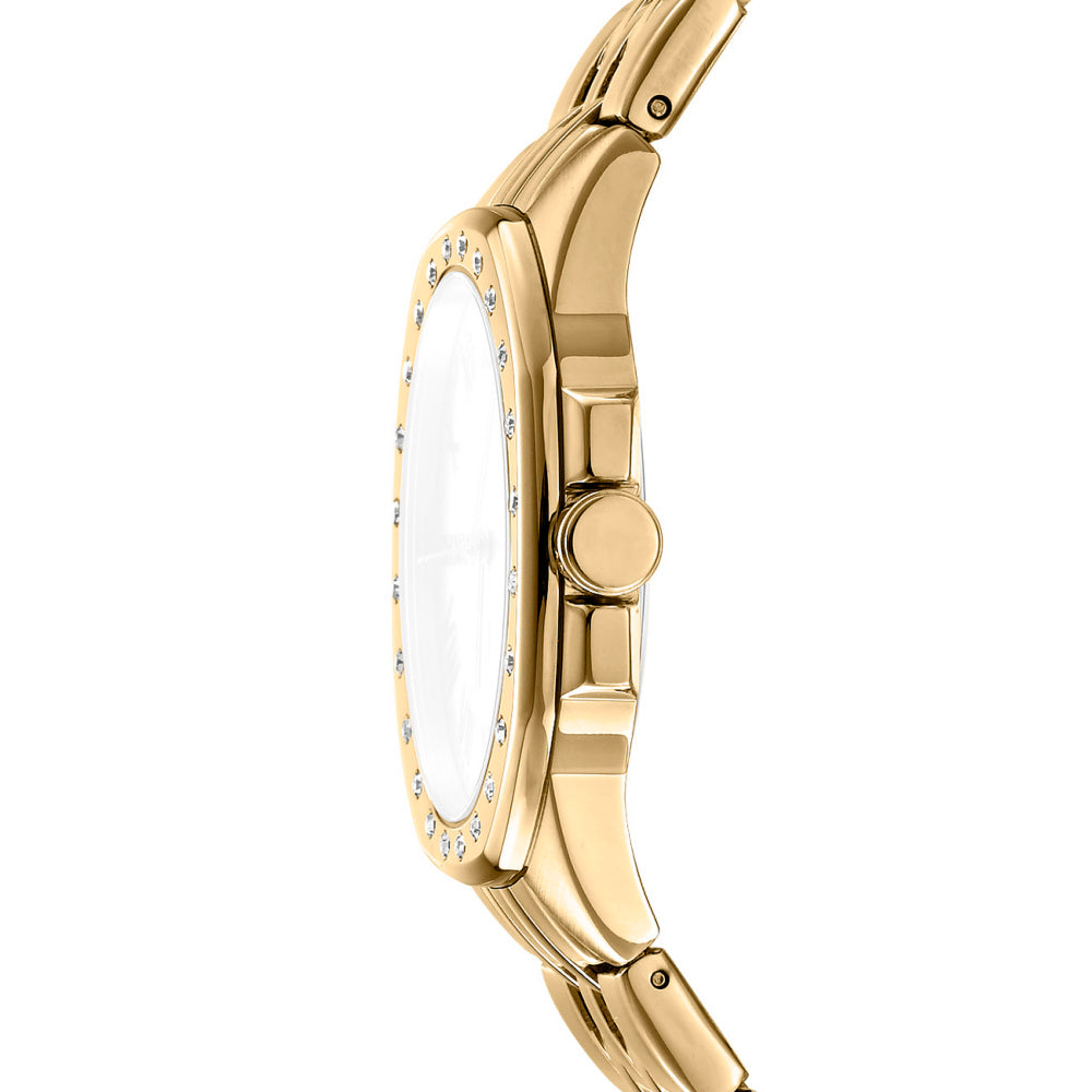 DKNY Damenuhr Brooklyn Maxi Gold