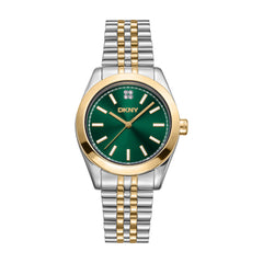 DKNY Damenuhr Nolita Midi aus Edelstahl