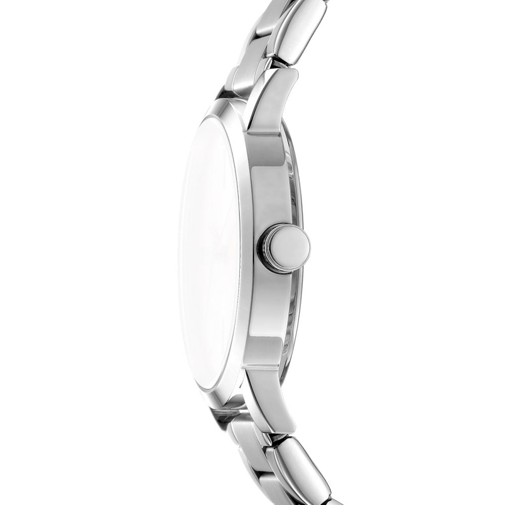 DKNY Damenuhr Soho Midi Silber
