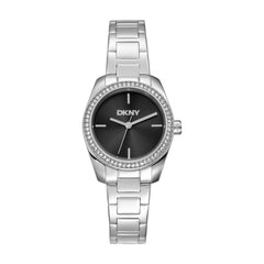 DKNY Damenuhr Evening Edelstahl