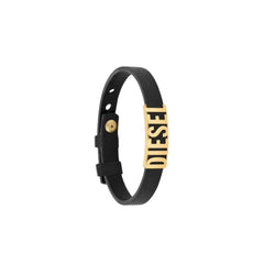 Diesel Font Herrenarmband aus Leder - DX1440710