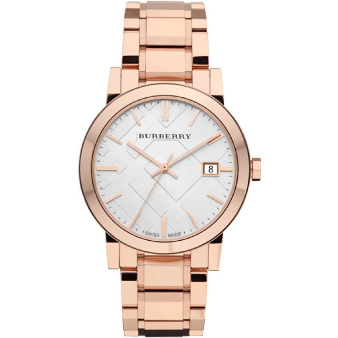 Burberry Damenuhr "The City" in Rosé - BU9004