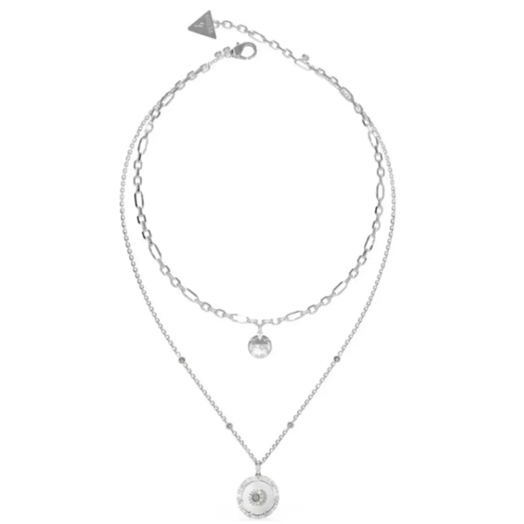 Guess Damenhalskette in Silber - JUBN04042JWRHT-U