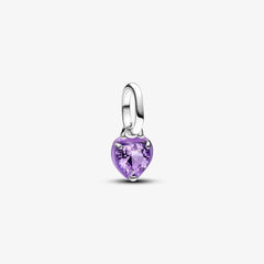 Pandora ME Mini Herz Charm-Anhänger: Violettes Chakra - 793042C04