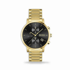 Hugo Boss Chronograph Herrenuhr in Gold - HB1513781