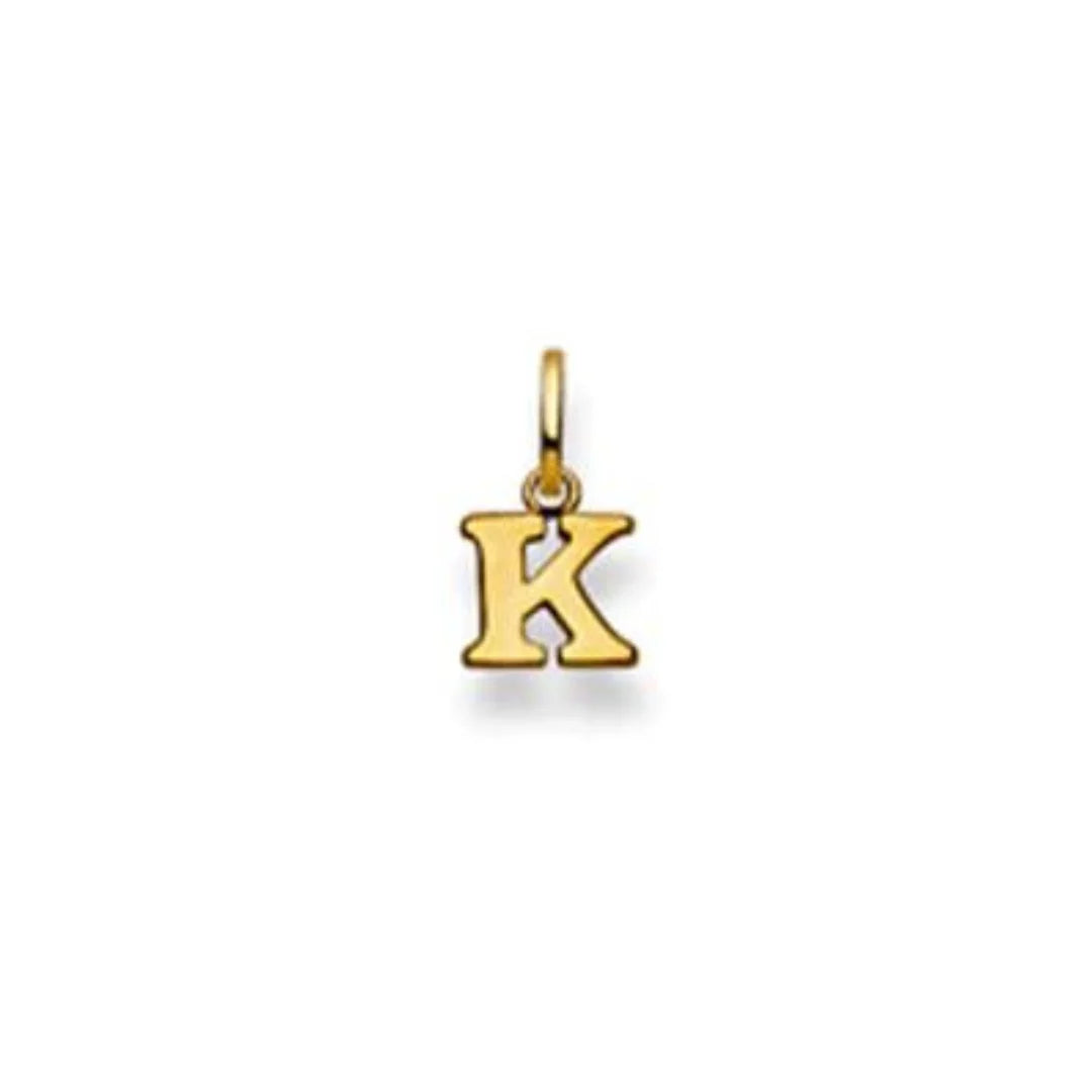 Buchstaben Anhänger in 18 Karat Gold - 750 - K