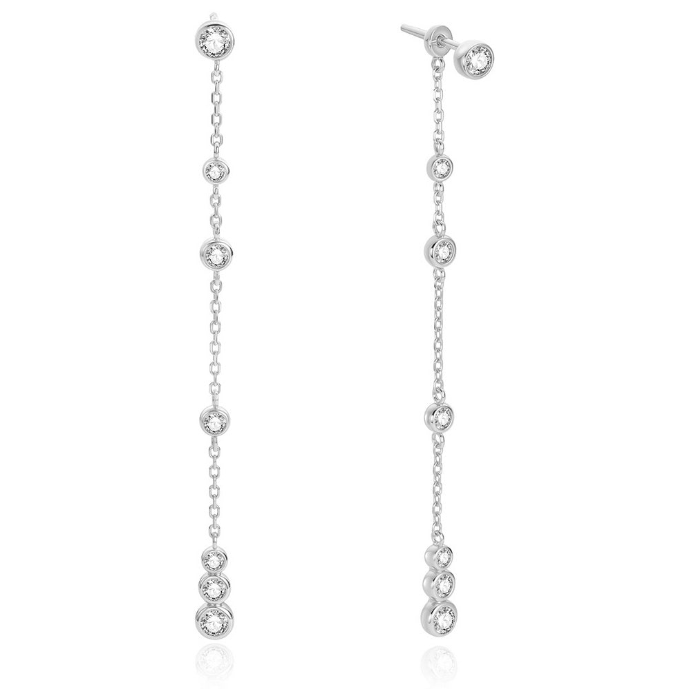 Ania Haie Damenohrringe Luna Gaze 925 Silber