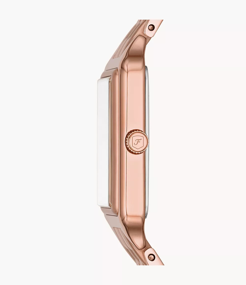 Fossil Raquel Damenuhr - Roségold Edelstahl - ES5271