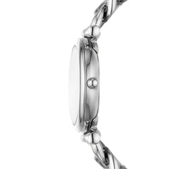 Fossil CARLIE Damenuhr Silber Edelstahl 28 mm Quarz - ES5331
