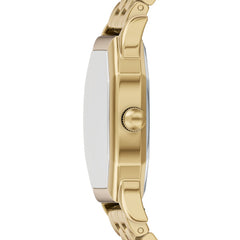Fossil HARLOW Damenuhr Quarz Gold Schwarz 27 mm Edelstahl - ES5433