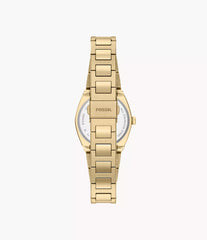 Fossil Everett Damenuhr Gold 27 mm Edelstahl Quarzuhr – ES5492