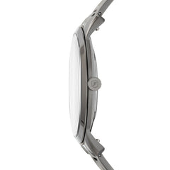 Fossil MINIMALIST Herrenuhr Gunmetal Grau Edelstahl 44 mm Quarz 3-Zeiger - FS5459