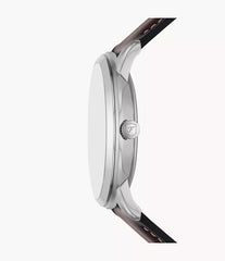 Fossil Neutra Moonphase Herrenuhr - Braun Leder - FS5905