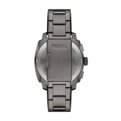 Fossil MACHINE Herrenuhr Chronograph Gunmetal Schwarz 44 mm Edelstahl - FS6098