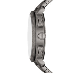 Fossil MACHINE Herrenuhr Chronograph Gunmetal Schwarz 44 mm Edelstahl - FS6098