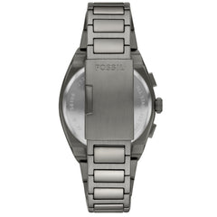 Fossil EVERETT Herrenuhr Gunmetal Grau Edelstahl 44 mm Quarz Chronograph - FS6107