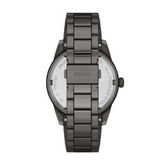 Fossil PEARSON Herrenuhr Gunmetal Schwarz Edelstahl 42 mm Multifunktion - FS6136