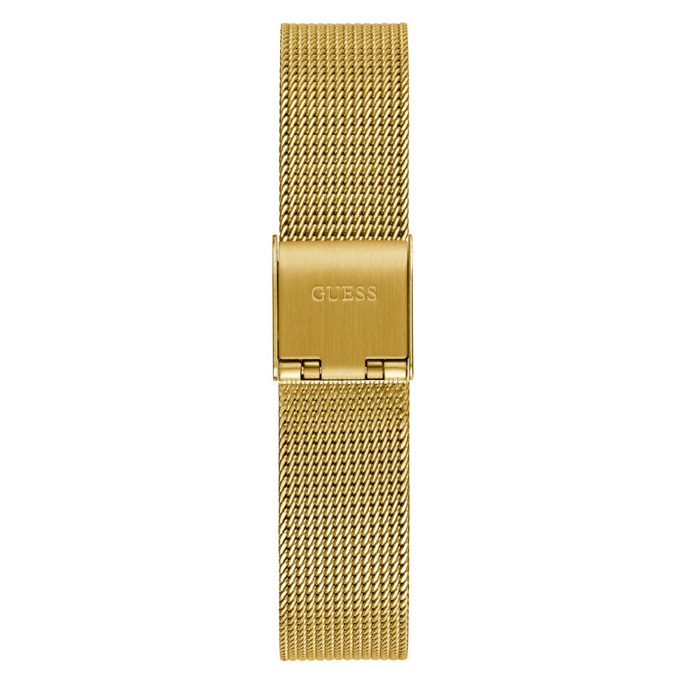 GUESS Damenuhr Melody Gold mit Mesh-Armband