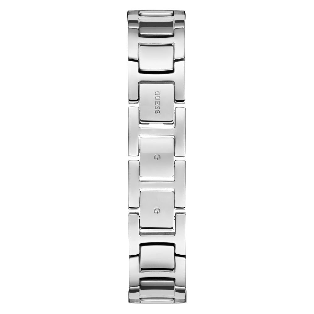 GUESS Damenuhr RIBBON Silberfarben