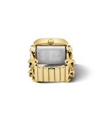Guess Damen Ring Uhr Gold Edelstahl – GW1079L2