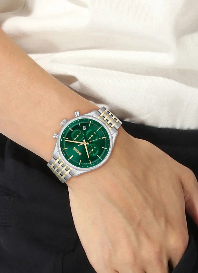 Hugo Boss Chronograph 45 MM Herrenuhr - HB1514081