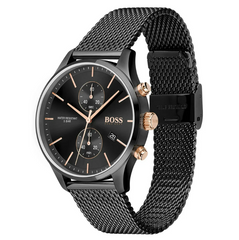 Hugo Boss Herrenuhr Chronograph in Schwarz - HB1513811
