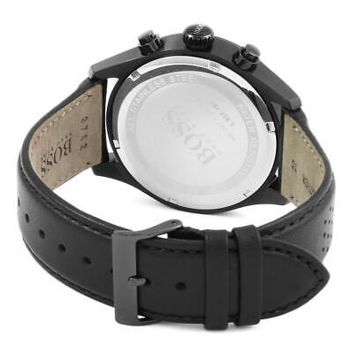 Hugo Boss Herrenuhr Chronograph in Schwarz 