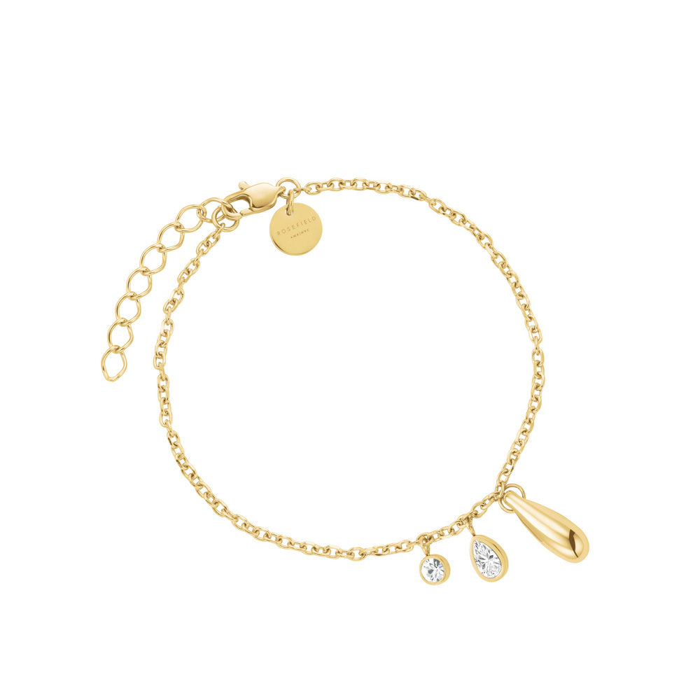 Rosefield Armband Bold Solitary Charms Gold