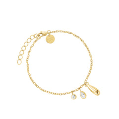 Rosefield Armband Bold Solitary Charms Gold
