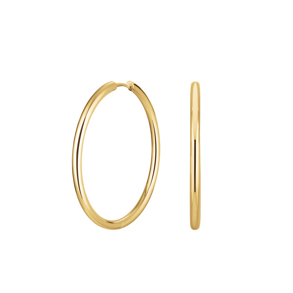Rosefield Ohrringe Gold 4 cm