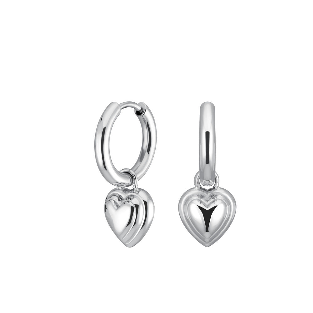 Rosefield Creolen Silber Edelstahl