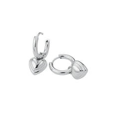 Rosefield Creolen Silber Edelstahl