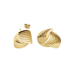 Rosefield Ohrringe Simple Knot Gold