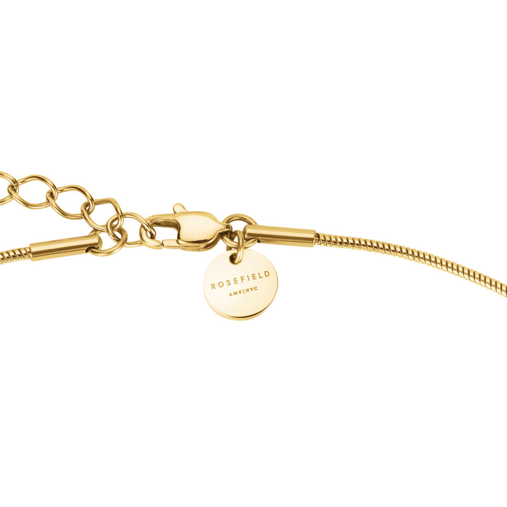 Rosefield Halskette Clover Amulet Gold