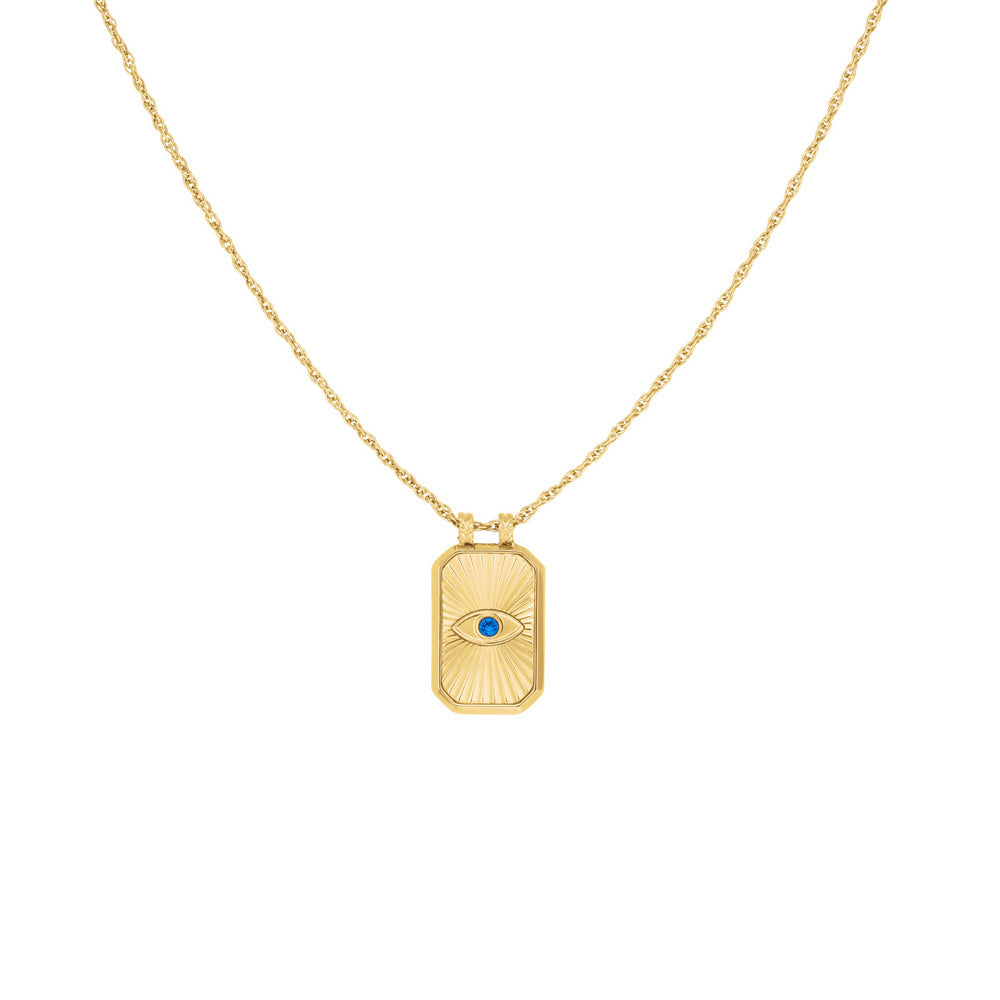 Rosefield Halskette Evil Eye Amulett Gold