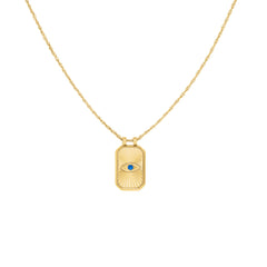 Rosefield Halskette Evil Eye Amulett Gold