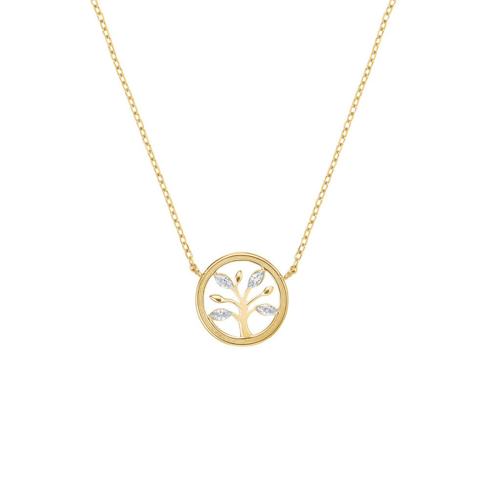 Rosefield Halskette Tree of Life Gold