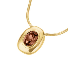 Rosefield Halskette Molten Brown Gold