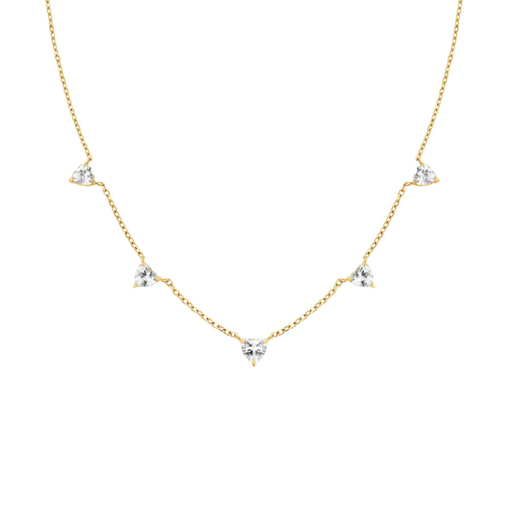 Rosefield Halskette Klassisch Gold
