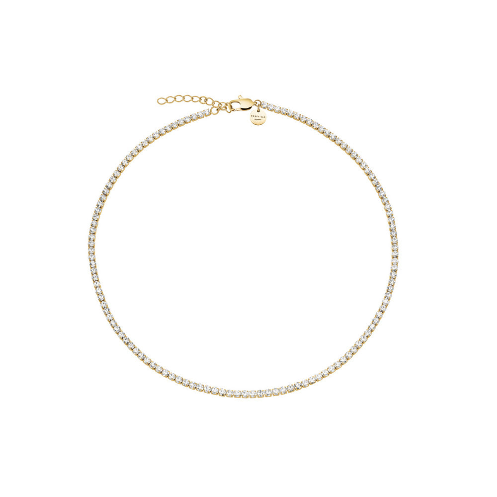 Rosefield Tennis Halskette Gold