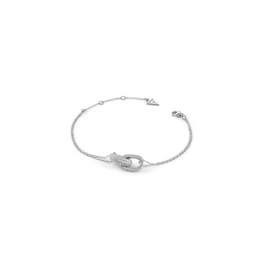 GUESS silver Damen Armband NUANCES