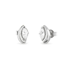 GUESS silver Ohrringe DOUBLE WAVE aus 925 Silber