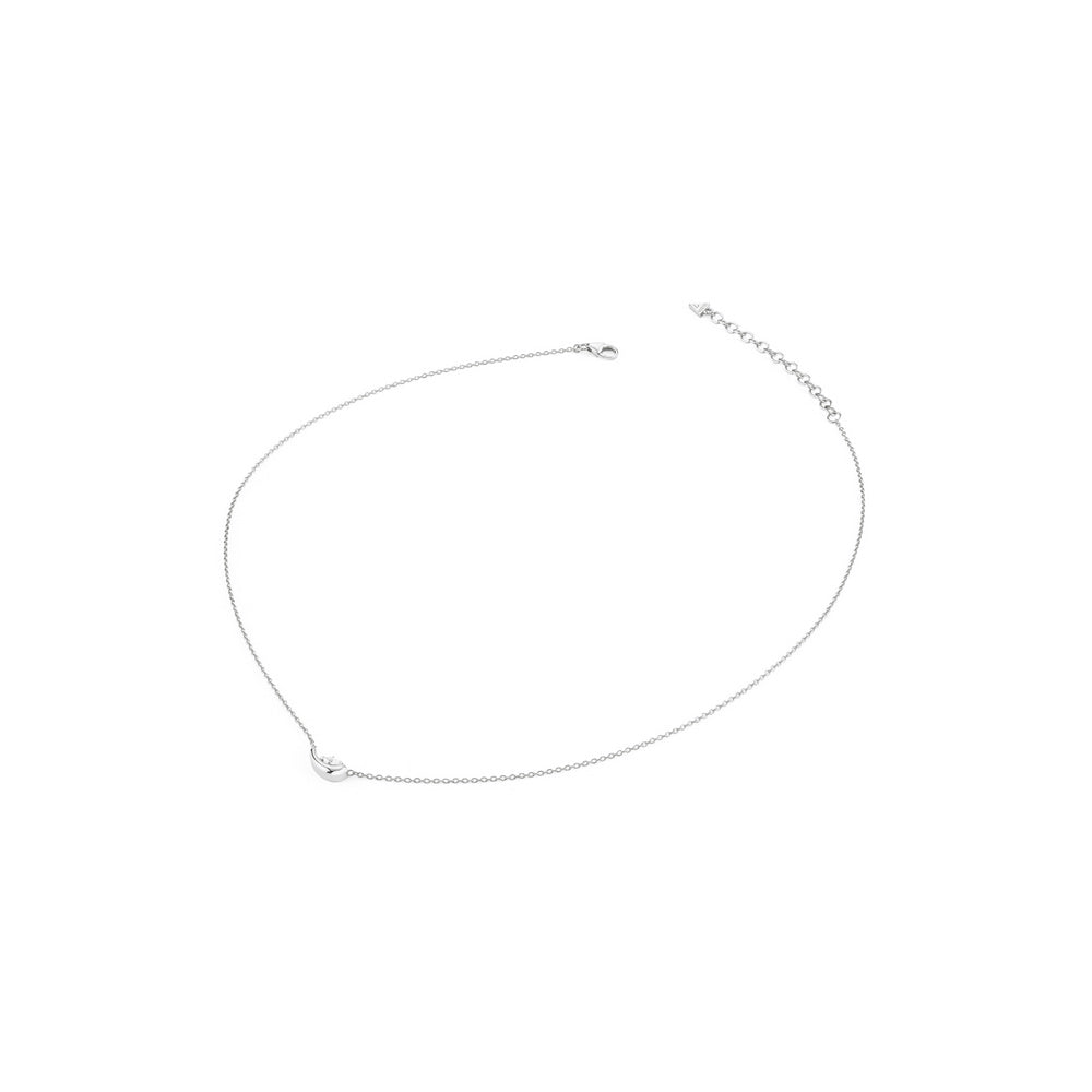 GUESS silver Halskette DOUBLE WAVE 925 Silber