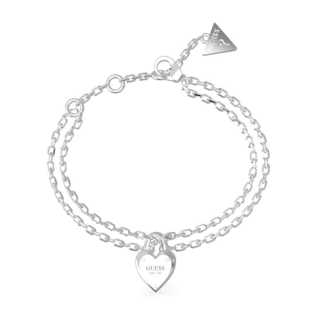 Guess "All You Need is LOVE" Armband für Damen - JUBB04211JWRHS
