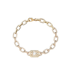 GUESS Armband CRYSTAL LOVE Gold
