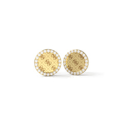 GUESS Ohrringe ROUND HARMONY Gold