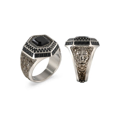 GUESS Herrenring LION KING Siegelring