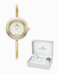 Jacques du Manoir Aurora Damenuhr Gold 26 mm - JWL05401