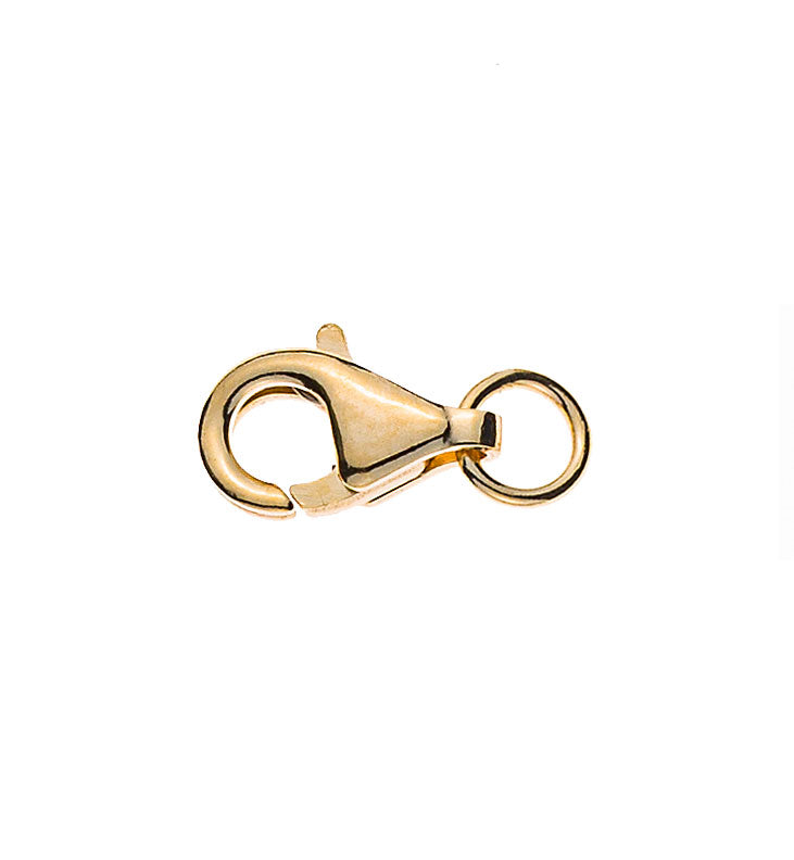 Karabiner Gelbgold 375 8x4mm